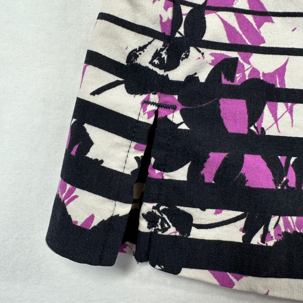Lady Hagen Golf Skort 14 Purple Floral Striped Active Skirt Athletic Golfcore - Picture 7 of 11